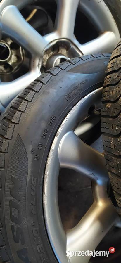 Alufelgi R16 4x108 opony całoroczne 20 Pirelli Żurada