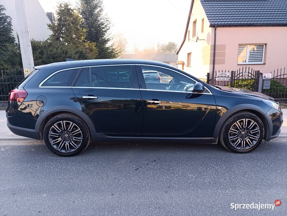 Opel Insignia Cross Country 20 benzyna 250 2017 Insignia Lgota-Mokrzesz