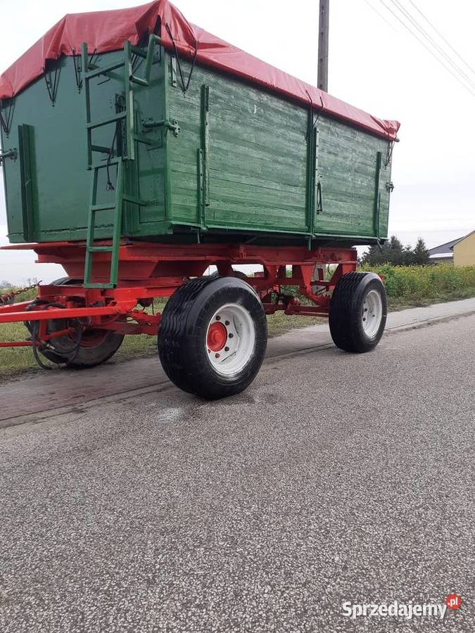Przyczepa wywrotka d47 kaczka d35 jeden tlok Konin