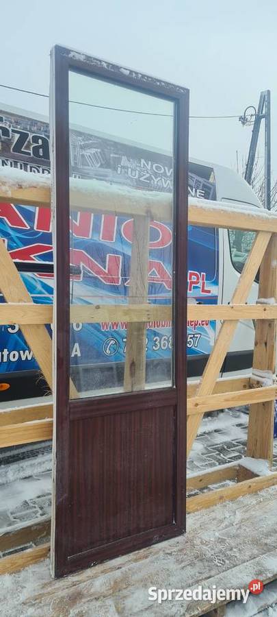 OKNO KacprzaK 69x218 FIX OKNA Używane Witryna Lublin