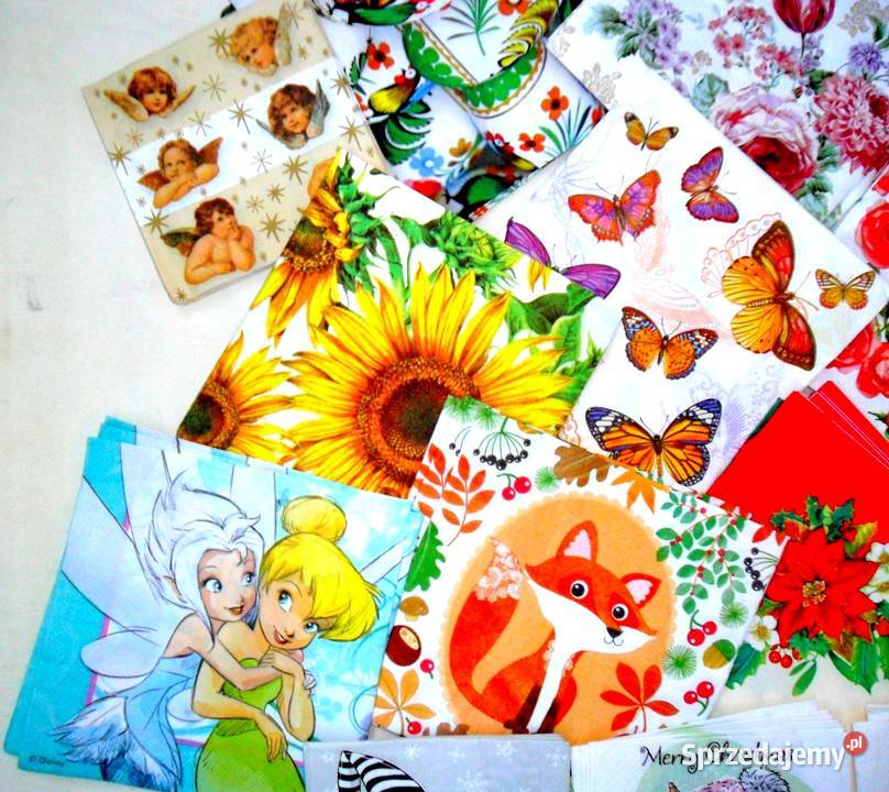 Serwetki papierowe do decoupage Zestaw prawie lubelskie
