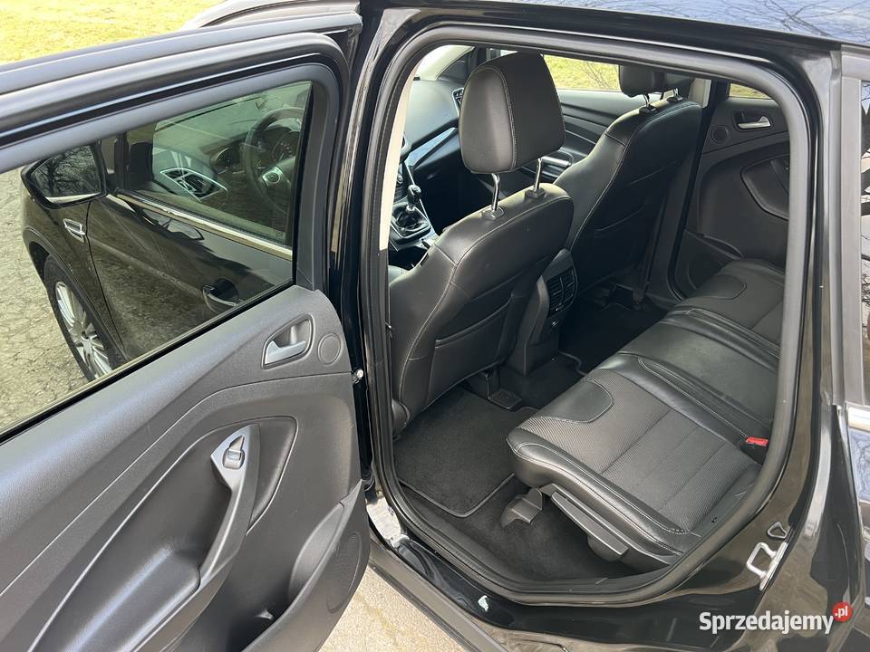 Ford Kuga Mk2 Suv 20TDCi 140 Czarny Skóry Kuga Nowa Słupia