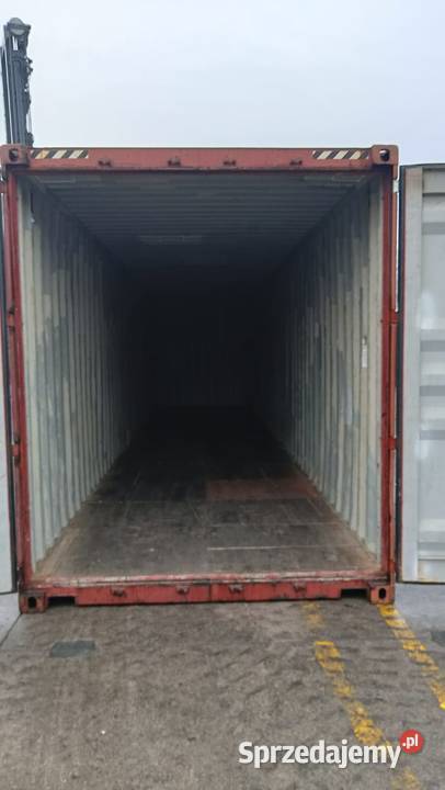 Kontener Morski Używany Magazynowy 40HC 12m Magazynowanie Rzgów