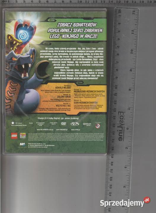 LEGO Ninjago węży część 3 odcinki 913 DVD Pruszków