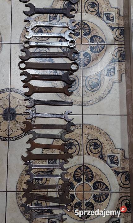 Klucze płaskie oczkowe płaskie 46 41 36 32 30 28 Chorzów