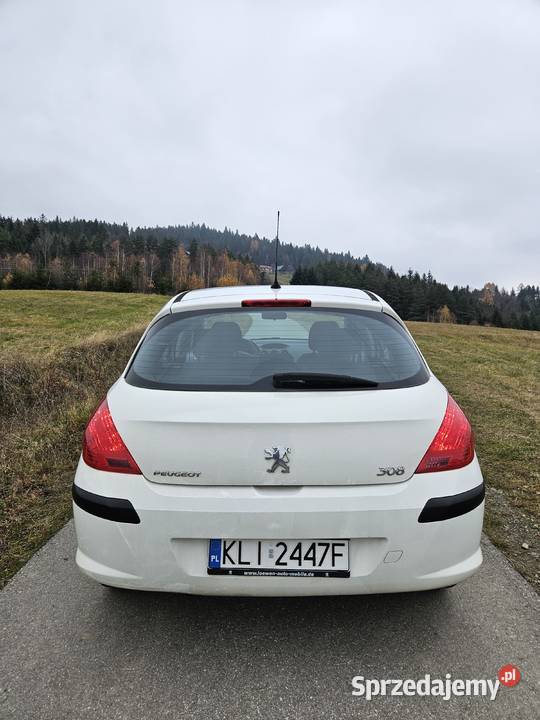Peugeot 308 16 benzyna 2009r doinwestowany Kamienica
