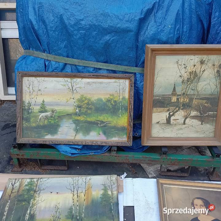 Drewniane Ramy Obrazów Stare Ramy Ramki Zabrze sprzedam