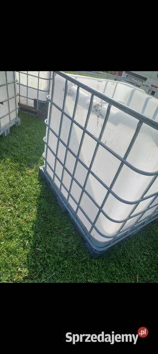 Mauzer 1000L na wode inne płyny kiszonki śrutę Nowy Sącz