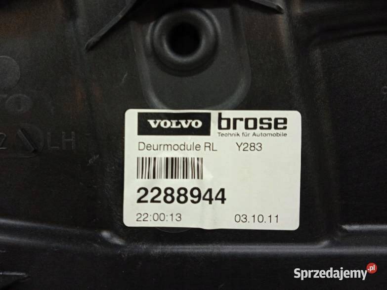 MECHANIZM SZYBY LEWY TYŁ Volvo S60 II 2010