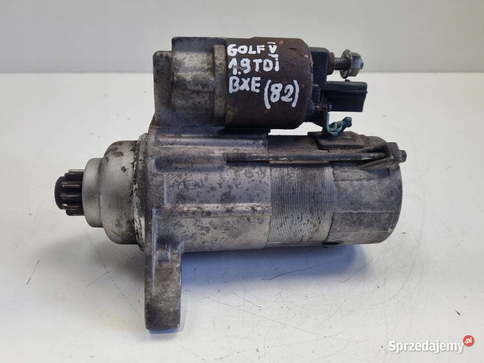 ROZRUSZNIK VW Golf V 19 TDI valeo 02Z911024J Układ elektryczny silnika Rudka