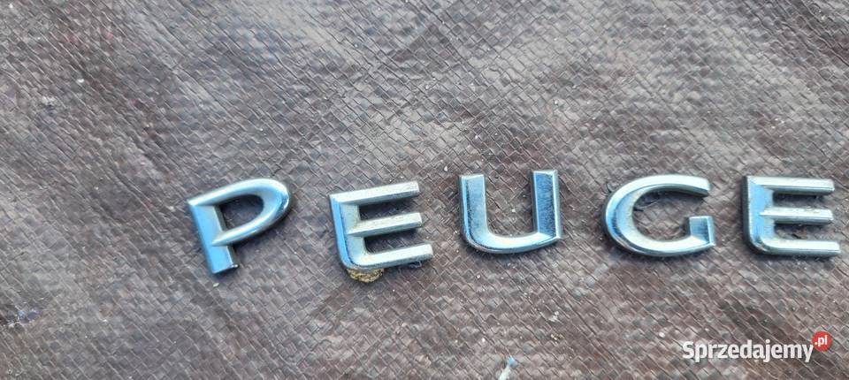 EMBLEMAT ZNACZEK NAPIS KLAPY TYLNEJ PEUGEOT 508 Ruda Śląska sprzedam