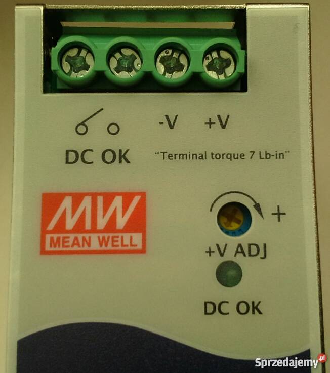 Zasilacz MEAN WELL WDR12024 Pozostałe Zabrze
