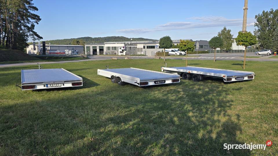 Przyczepa Laweta DMC 2700 4500x2100mm koła alu Kielce