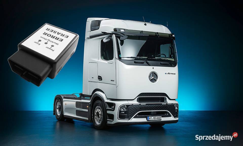 NOWOŚĆ KASOWNIK BŁĘDÓW MERCEDES ACTROS MP VI 6 Narzędzia warsztatowe