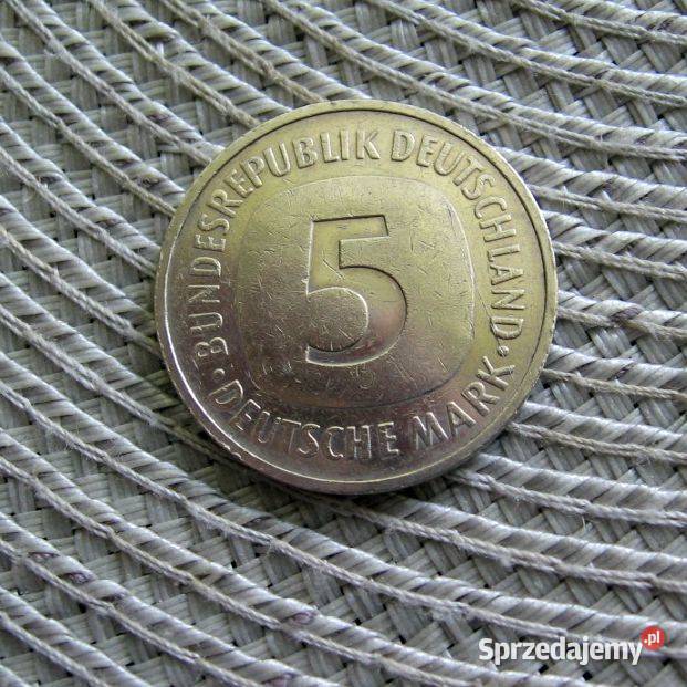 Niemcy 5 Marek 1990r J Kalisz sprzedam