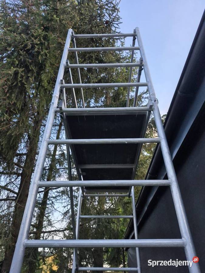 Lekkie aluminiowe rusztowanie Krause ClimTec mazowieckie Warszawa