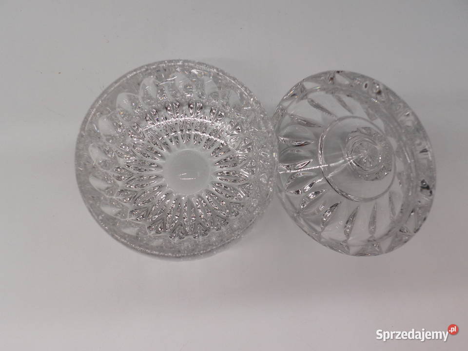Kryształowa Cukiernica Bomboniera GORHAM CRYSTAL Antyki, Sztuka, Kolekcje wielkopolskie Raszków