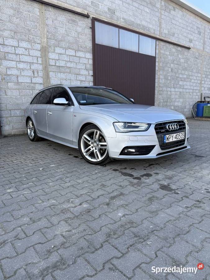 Audi A4 B8 20 TDI Quattro Stronic 2013 polift nieuszkodzony