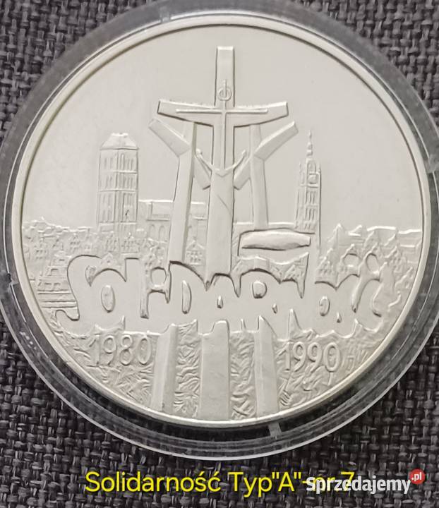 100 000 Solidarność 1990 r Typ A 7 Konin