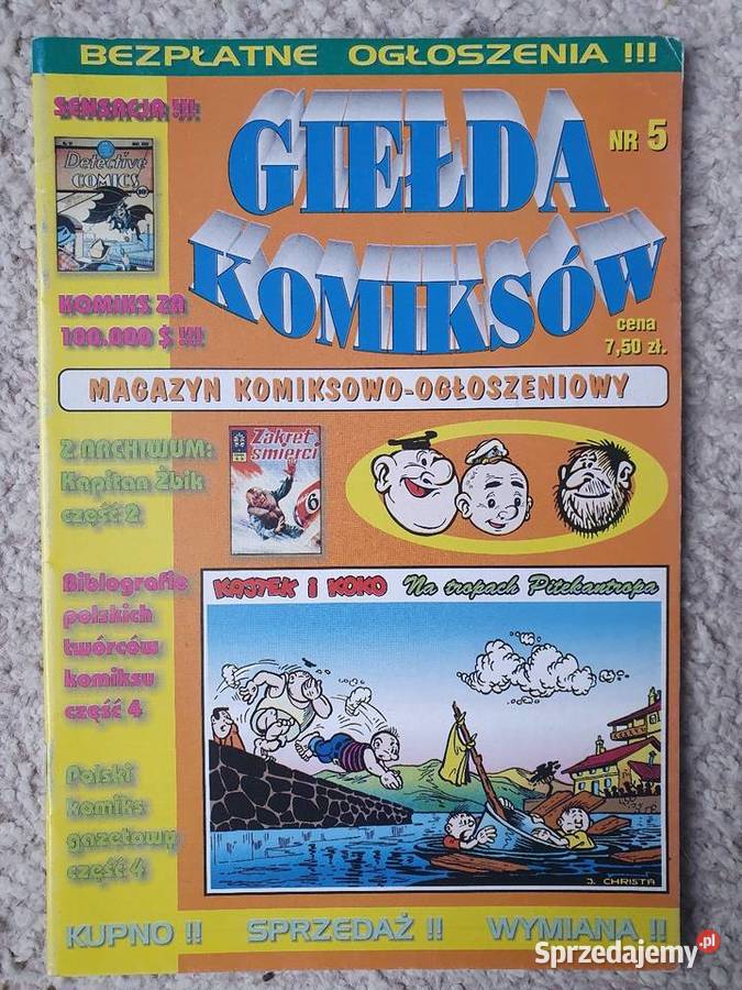 Giełda Komiksów zestaw 9ciu numerów pomorskie