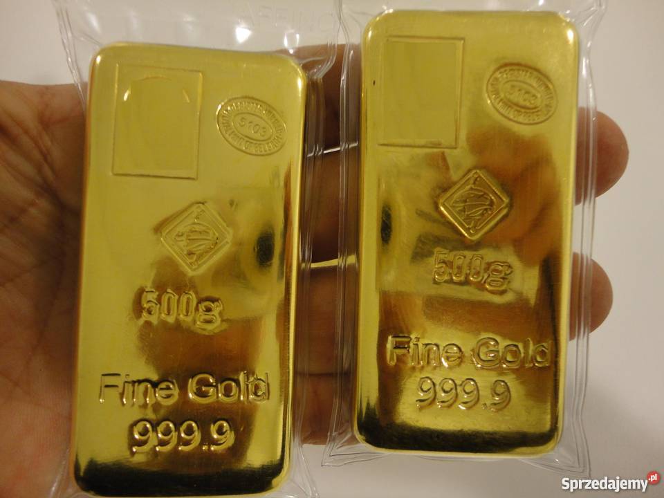 Sprzedam złoto w sztabkach 9999 LBMA 110 Poznań