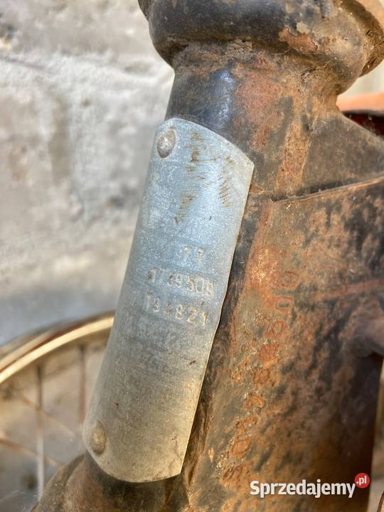 Wsk 175 1977 silnik 059 bak łezka