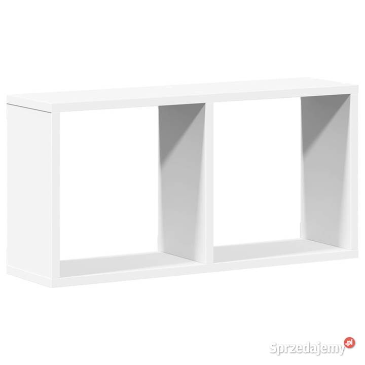 Półka ścienna 60x16x30 biała materiał Warszawa