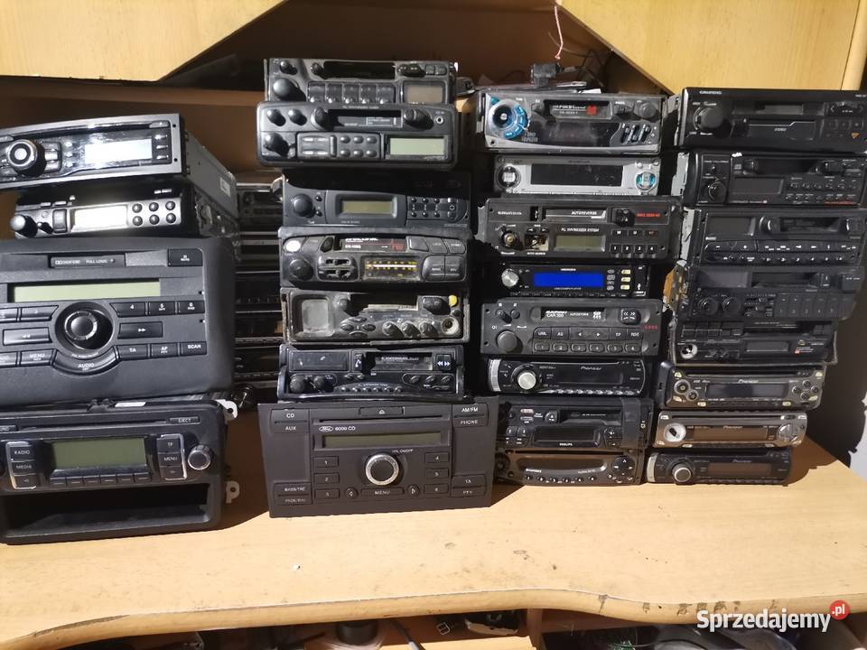 Radia samochodowe Pioneer jvc becker Sony sprzedam
