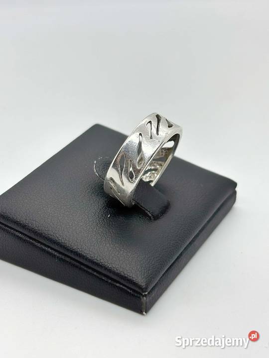 Srebrna obrączka pr 925 342g Rozmiar 15 warmińsko-mazurskie Elbląg