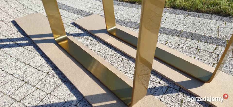 Nogi do stołu złote mazowieckie Żuromin