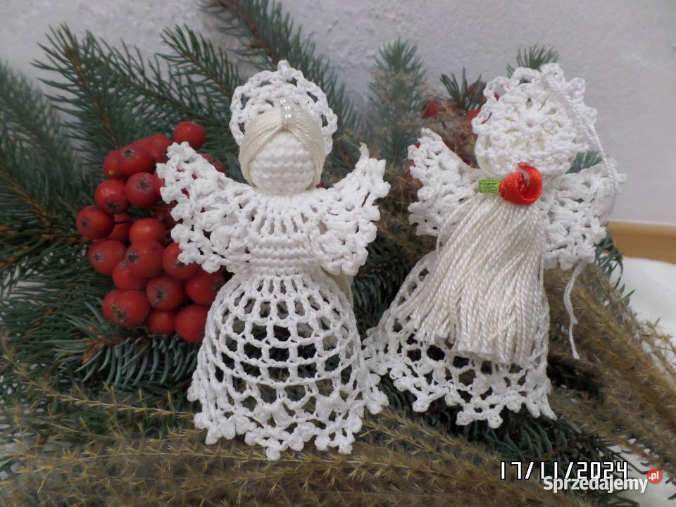 Ozdoby choinkowe Boże Narodzenie na szydełku Dukla sprzedam