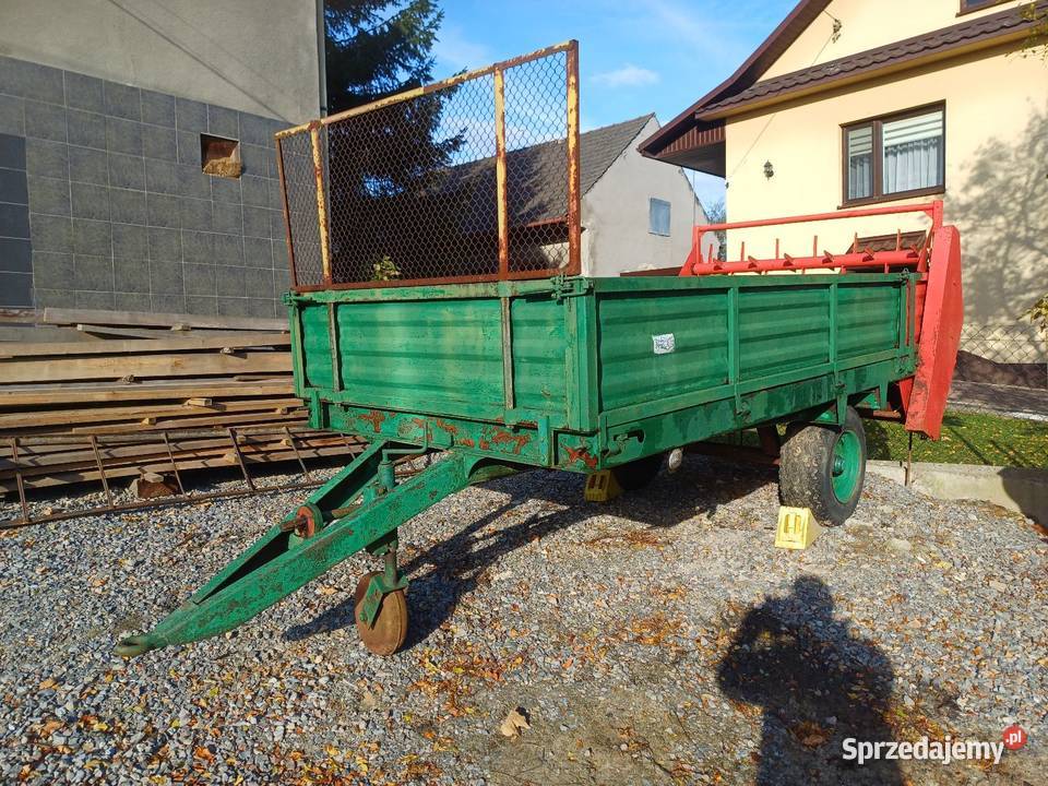 Sprzedam rozrzutnik obornika 3t Rozrzutniki obornika