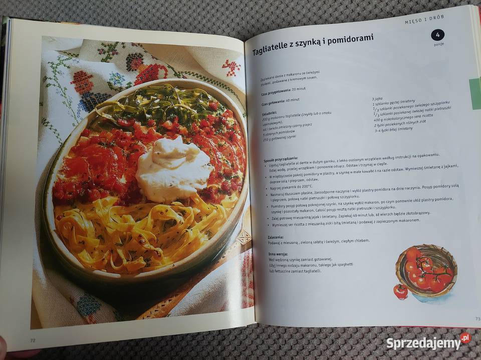 Włoskie smaki 118 łatwych do przygotowania Książki i Podręczniki Kraków sprzedam
