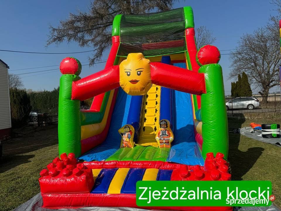 Zjeżdżalnie dmuchane dmuchańce wynajem 2 lata+ Zabawki ogrodowe Piotrków Trybunalski