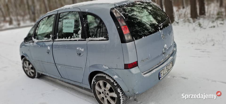 Opel Meriva 16 16v benzyna lubuskie Sulechów