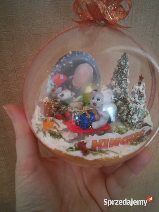 bombka akrylowa ręcznie robiona handmade Żory