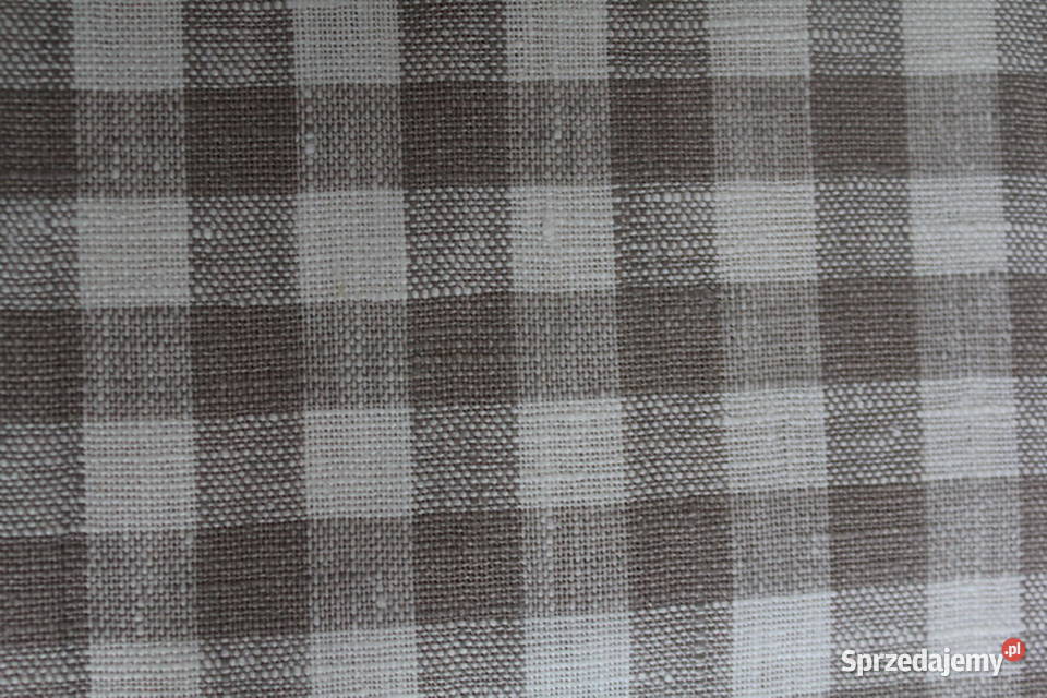 Tkanina len 100 kratka 185gm2 szer 150 Dom i Ogród mazowieckie Mińsk Mazowiecki