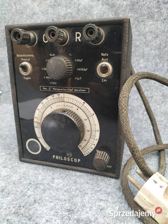 Stary zabytkowy mostek Philips Philoscop MB2023 Leszno