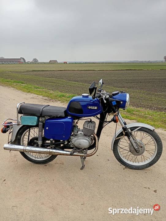 MZ ts 125 1981r motocykl 12v Nowe Skalmierzyce