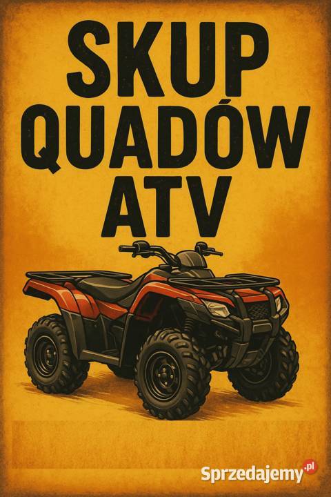 SKUP QUADÓW QUADY QUAD ATV SSV Chwaszczyno