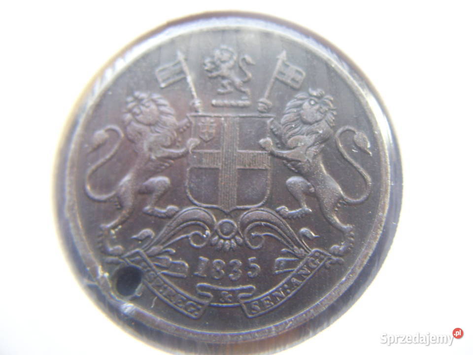 Stare monety 14 anny 1835 Indie Brytyjskie Numizmatyka Lesko sprzedam