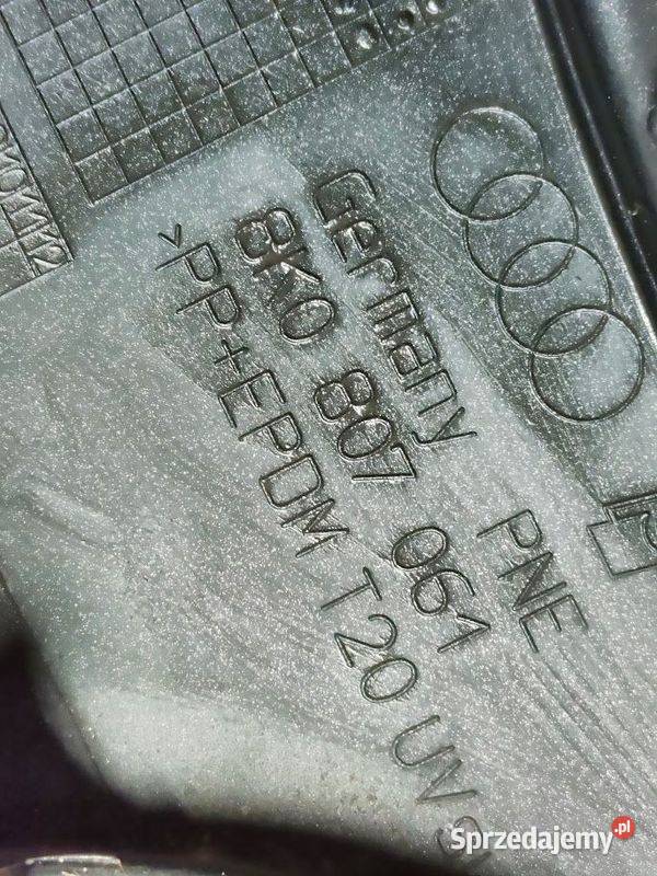 Zderzak Przedni Dół Dokładka Audi A4 B8 Allroad Zderzaki Pleszew