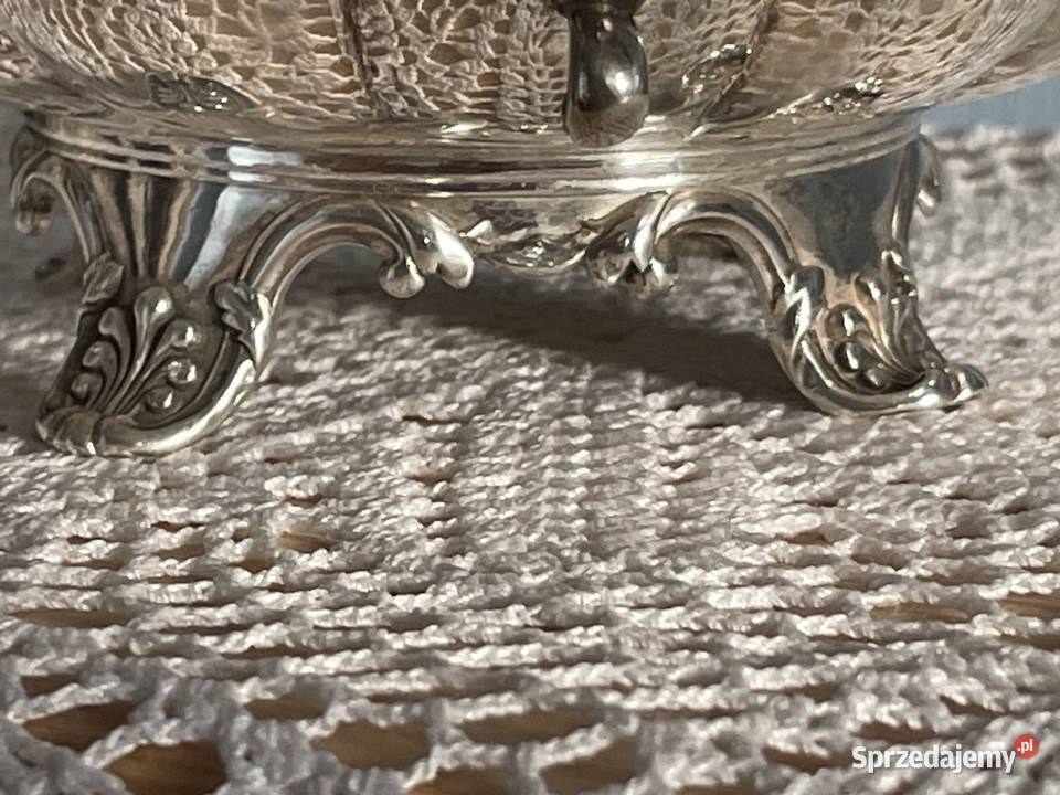 Srebro mlecznik secesja XX wiek dolnośląskie Jelenia Góra