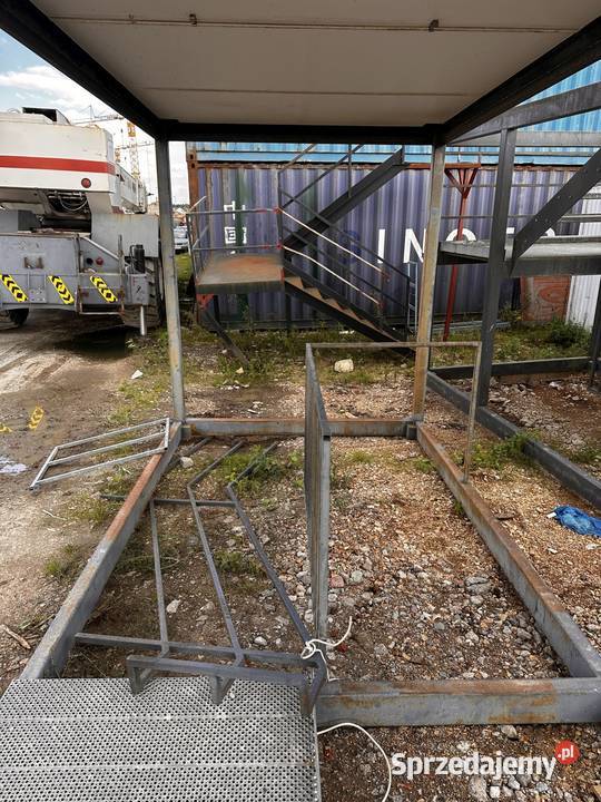 KONTENER RAMA KLATKA SCHODOWA SCHODY KOMPLET Wrocław