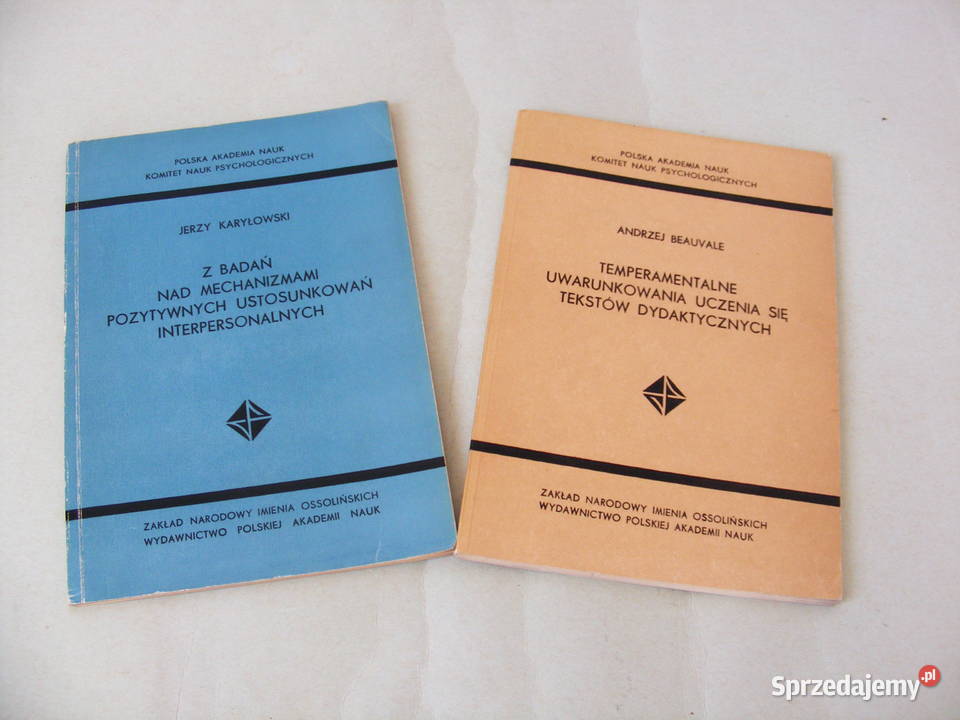 Z badań mechanizmami pozytywny ustosu interpe Książki naukowe i popularnonaukowe Oborniki Śląskie