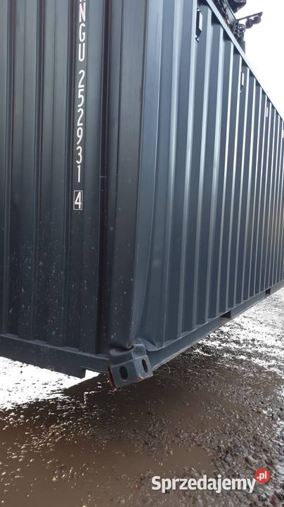 Kontener 20DVDC OW RAL7016 uszkodzona kostka Gdańsk