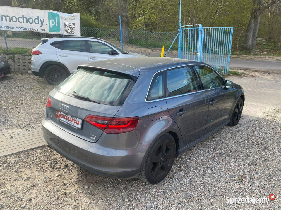 Audi A3 Sportback 16TDI 110 xenon ledy Navi aluminiowe felgi A3 pomorskie
