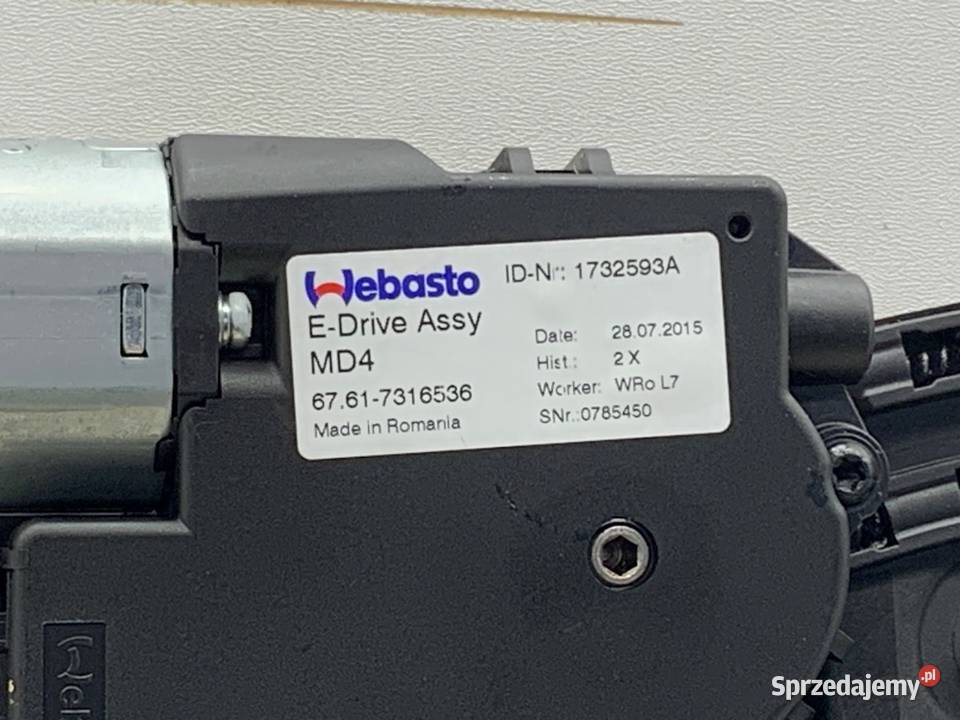 SZYBERDACH BMW F30 SedanLimuzyna 1118 7846282