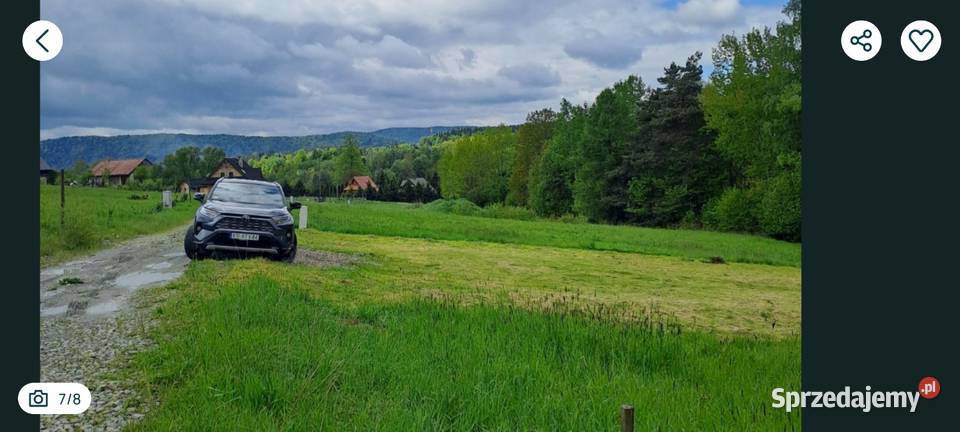 Super Działka Budowlana W Górach Las Rzeka Uście Gorlickie