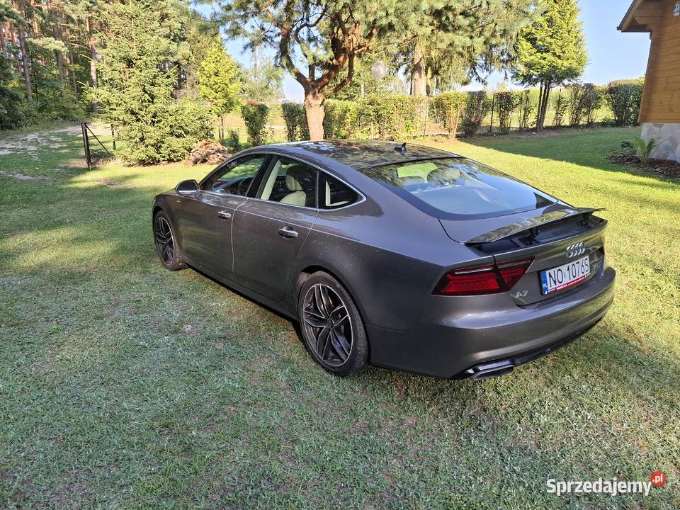 AUDI A7 Sline Jasna skóra44Zadbany warmińsko-mazurskie Olsztyn